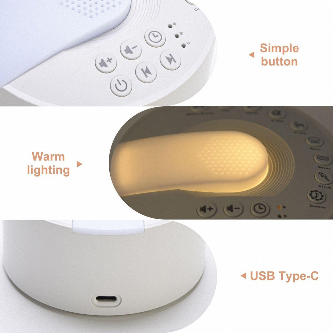 White noise sleep device, sleep aid - BoxtoHeart