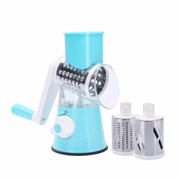 Manual Rotary Cheese Grater 3 in 1