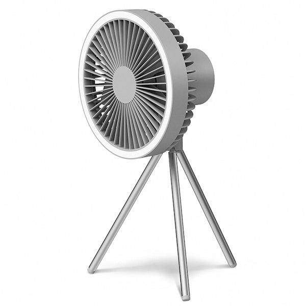 Small Fan with 10000mA Battery & LED Light