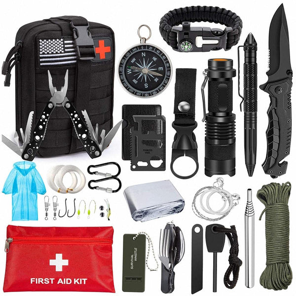 Outdoor Camping Equipment Survival Tool Set