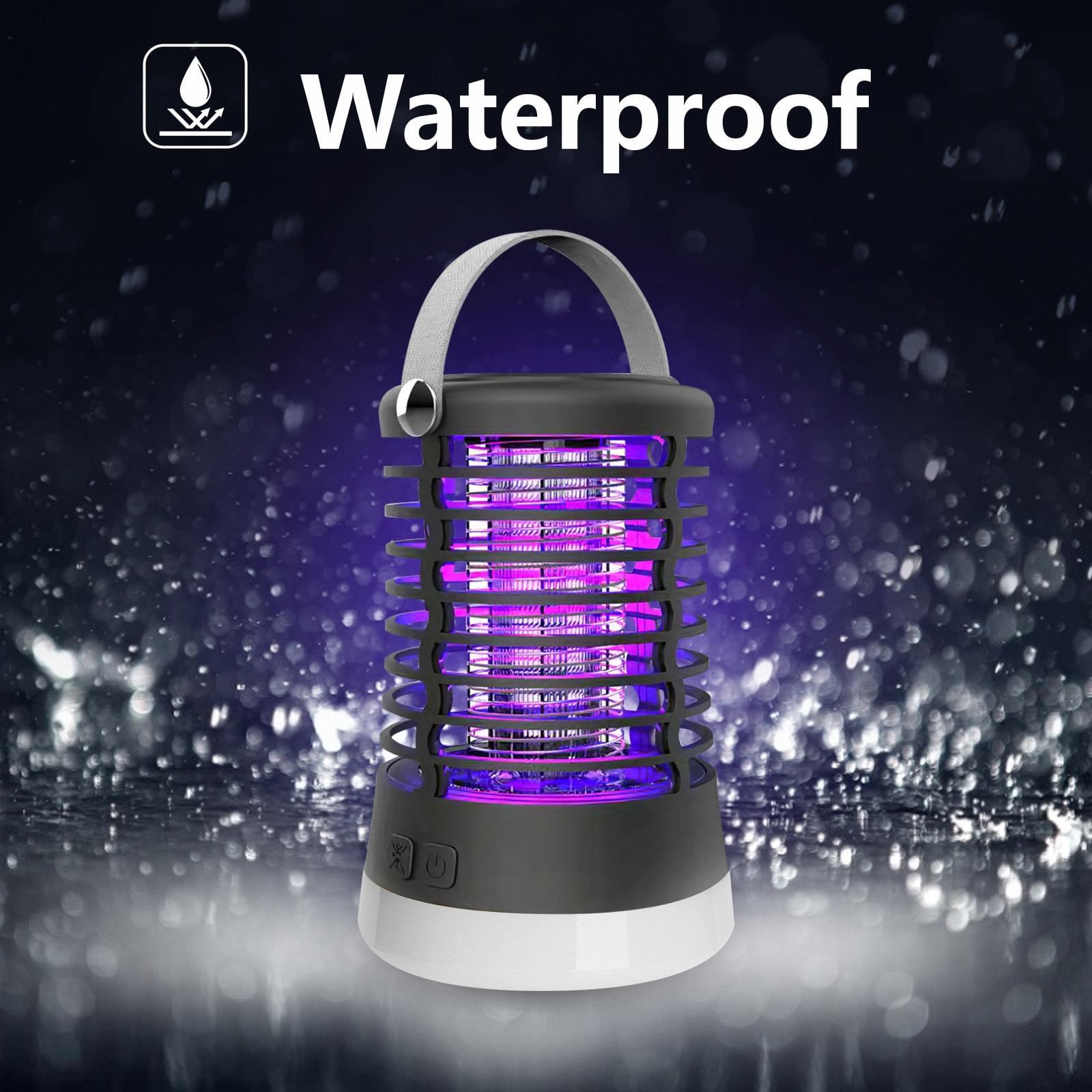 Lámpara LED repelente de mosquitos para exteriores, luz para acampar