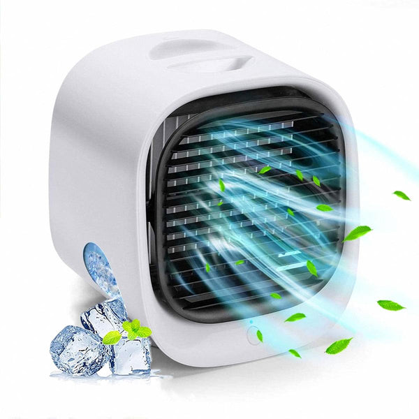 USB water cooling fan with 7 color LED lights