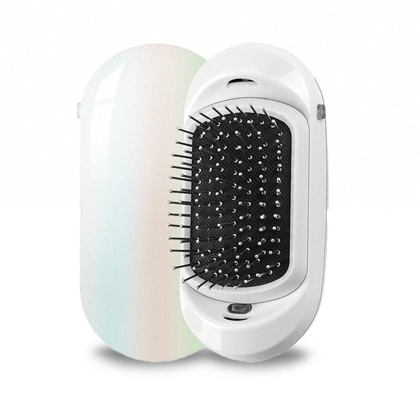 Electric Massage Brush Comb Infused with Negative Ion Enchantment, Anti-Static